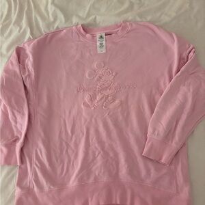 Disney Pink Crewneck Sweatshirt